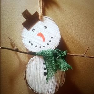 Snowman set (2) decor
